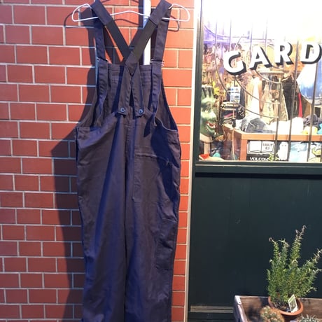 [USED]  vintage  EURO 紺色オーバーオール