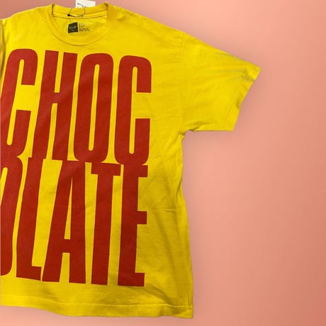 [USED] chocolate 🛹BIGプリントTee  ❤️