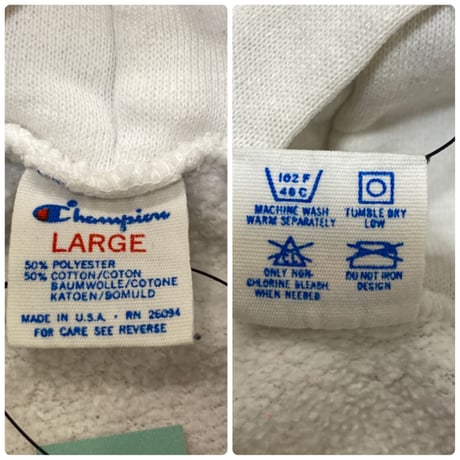 [USED] 80's Champion 染み込みプリントPARKA❣️