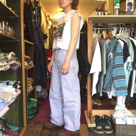 [USED] OLD DEE CEEペインターパンツ/ うす紫
