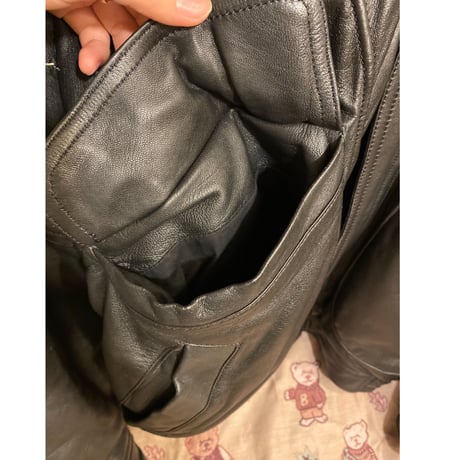 [USED]GOODSIZE!RealLeatherJKT♡