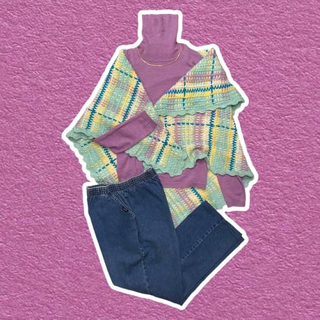 [USED] PENDLETON メリノタートルニット