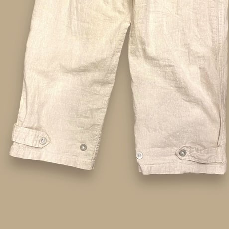 [SELECT] 40's FRENCH LINEN/COTTON PANTS（Repro）
