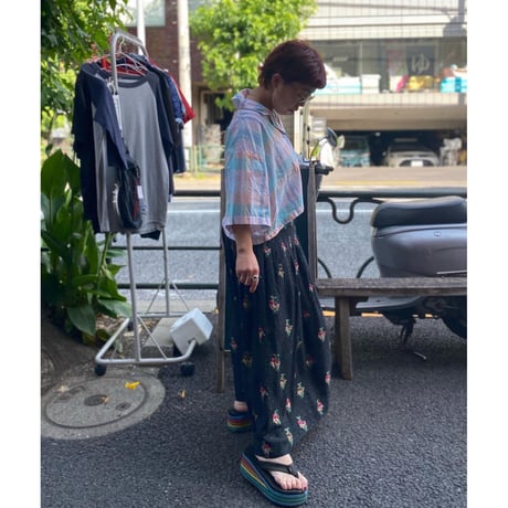 [USED] ショート丈 チェックシャツ ♡