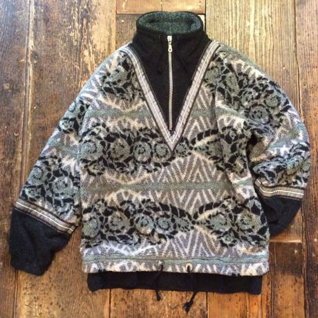 [USED] 重ね着風フリース P/O JKT