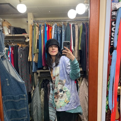 [USED] デジタルいっぱいネコちゃんポリTee