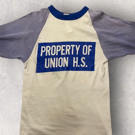 [USED] RUSSELL ラグラン Tee