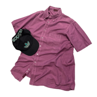 [USED] PINK OXFORD S/S BD SHIRTS