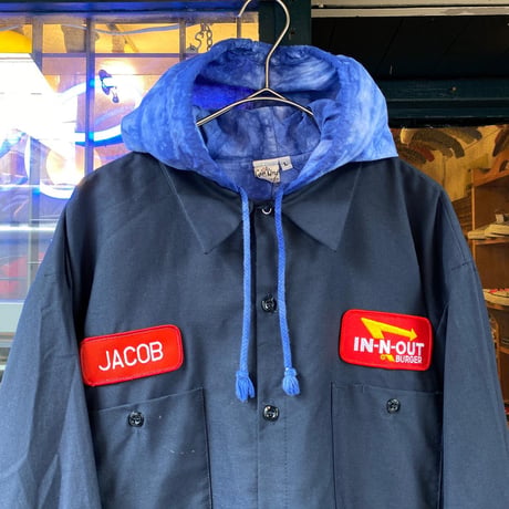 [USED] IN-N-OUT🍔L/S WORK SHIRTS