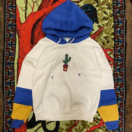 [USED] ニコちゃんサボテンPARKA☺︎🌵
