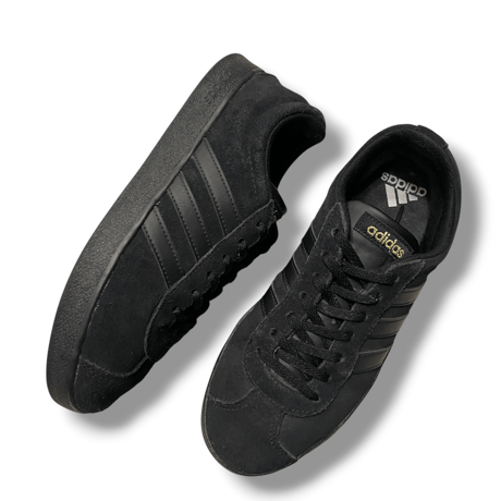 [USED] adidas BLK/BLK SUEDE