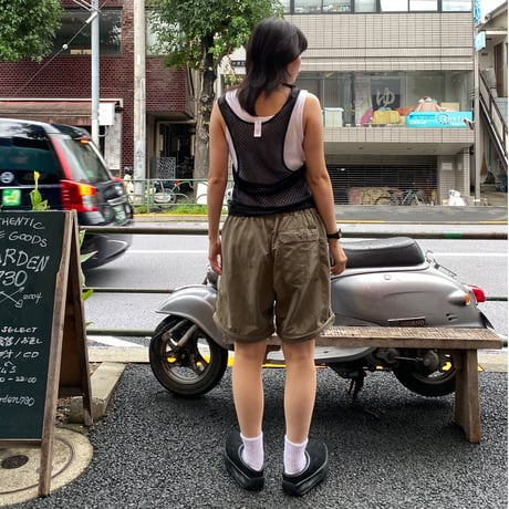[USED] カーキのNYLONデタッチャブルPT