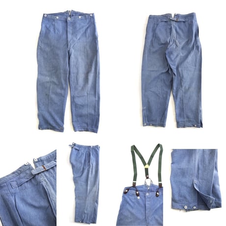 [USED] 50's スイス DENIM PANTS !