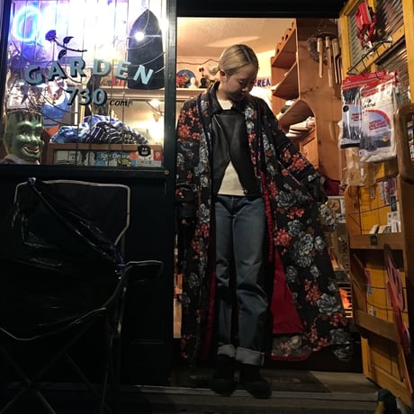 [USED] Vintage FLOWER ガウン