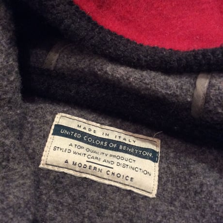 [USED] BENETON ウールコート