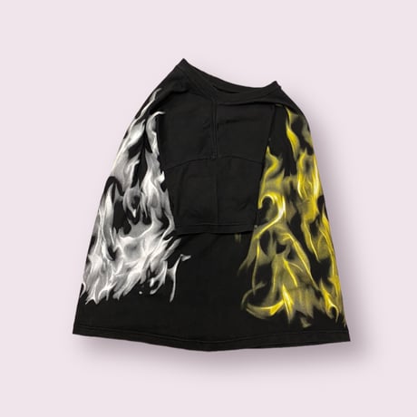 [USED] 90's 両面 FLARE🔥 プリント Tee