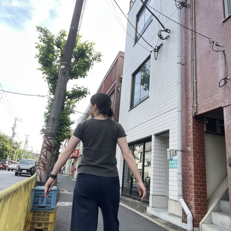 [USED]  agnes b. 無地tee