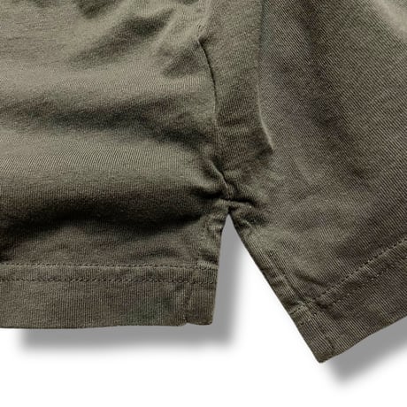 [USED] KHAKI ヘンリーネック LS Tee