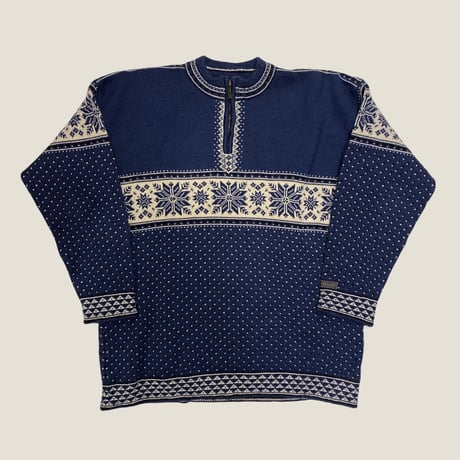 [USED] ハーフZIP ノルディックKNIT❄️