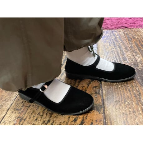 [USED]  ベロア カンフーシューズ