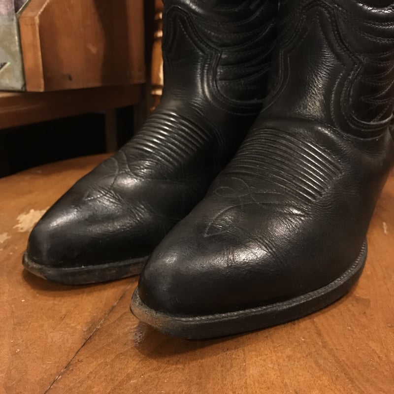 USED] LOBLAN ウエスタンブーツ BLACK | garden730