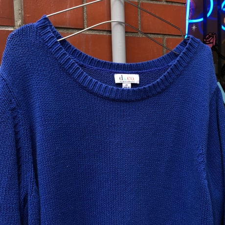 [USED]  ビックサイズ cottonニット