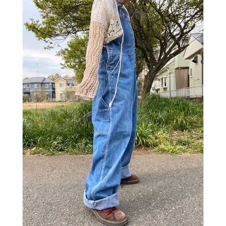 [USED] クロシェット網 ボレロカーディガン