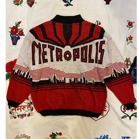 [USED] METRO POLIS ジャガードニット