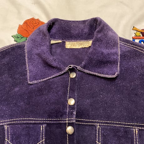 [USED] VINTAGE REAL SUEDE JACKET！