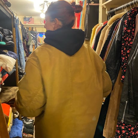 [USED] COTTON SUEDE ハンティングJKT