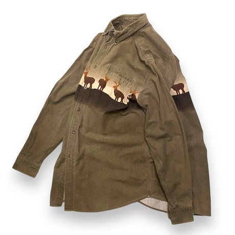 [USED] WOOLRICH 鹿 L/S SHIRT 🦌