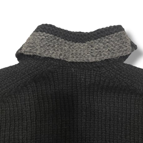 [USED] BLACK カウチンニット