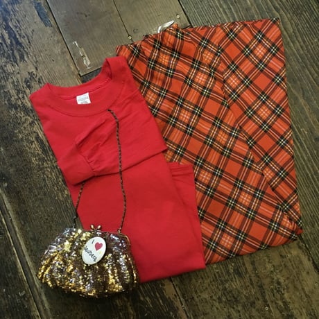 [USED] 70's POLY SKIRT