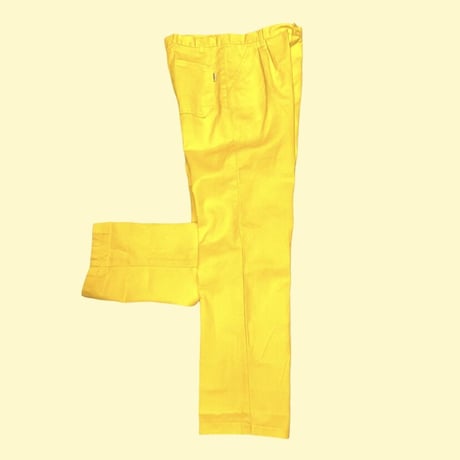 [USED] Euro WORK PANTS "YELLOW💛''