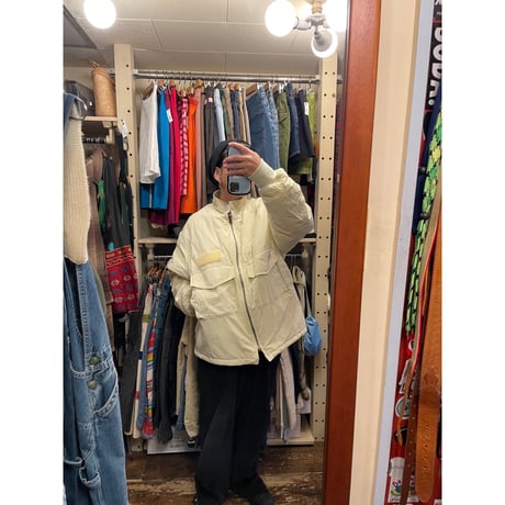 [USED] WEP JKT風 白ナイロン