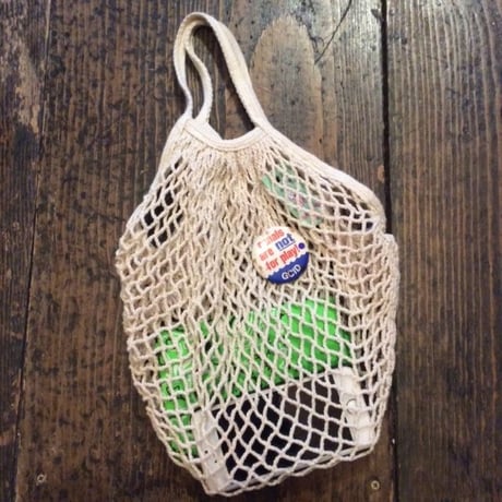 [USED] COTTON メッシュ BAG (S)