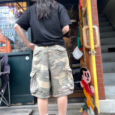 [USED] "ABERCROMBIE&FITCH" CAMOショーツ
