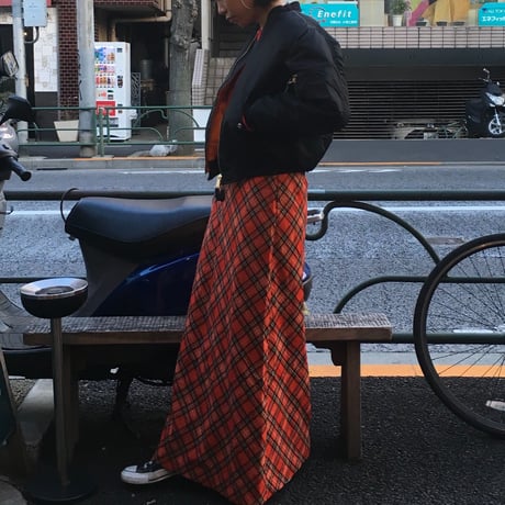 [USED] 70's POLY SKIRT