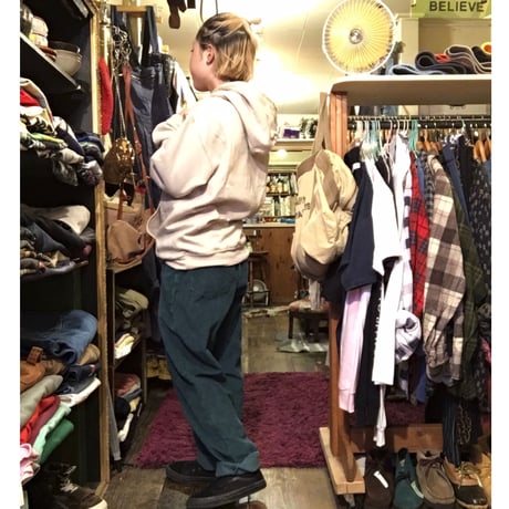 [USED] 太うね コーデュロイ PANTS グリーン