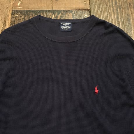 [USED] POLO Ralph Lauren   サーマルロンtee