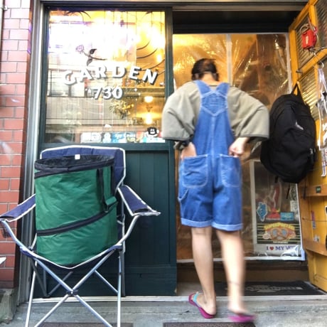 [USED]  DENIM SHORT オーバーオール