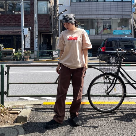 [USED] OLD "TOY MACHINE" S/S Tee（Beige）
