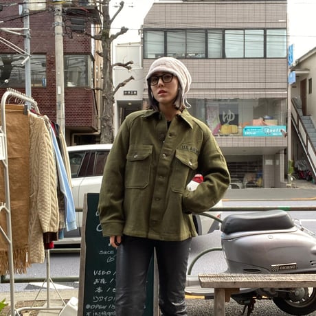 [USED] 50's Vintsge! US ARMY ウールシャツJKT