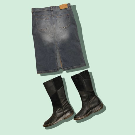 [USED]00’sストレッチdenimスカート
