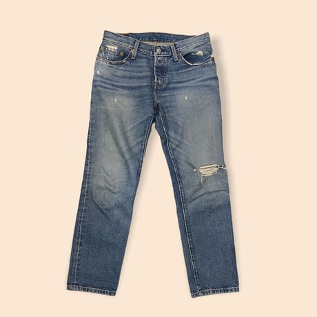 [USED] Levi's 501 CT ダメージDENIM！