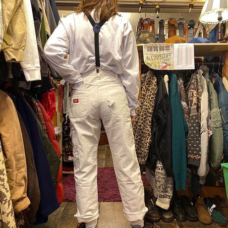[USED] Dickies WHITE PAINTER