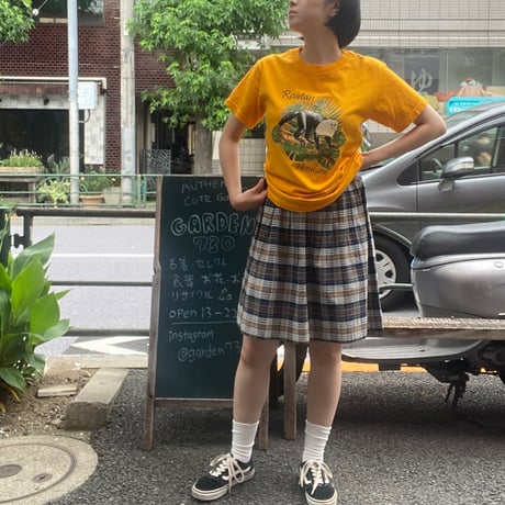 [USED]vintageチェックスカート