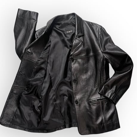 [USED] Real ラムLEATHER JKT Italy collection!