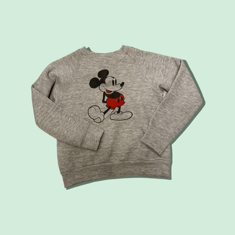 [USED] 80's Mickey SWEAT -YOUTH L-