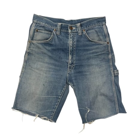 [USED] "BIG-JOHN"Cut off DENIM  PANTS